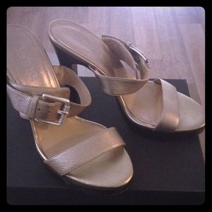 Gold Heels For Summer!